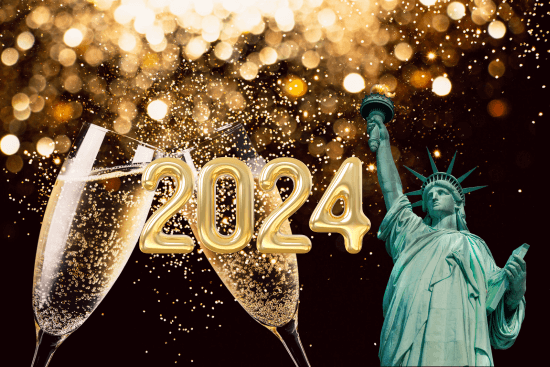 2023 Nouvel An à New York 4 Jours en Liberté